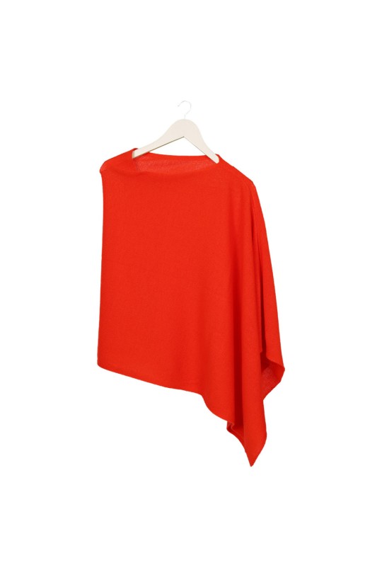 Poncho Paule en cachemire