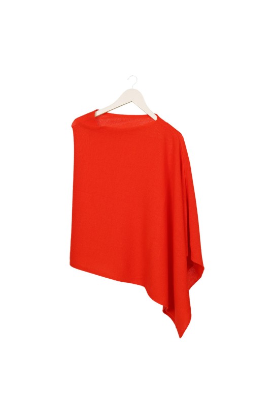 Poncho Paule en cachemire