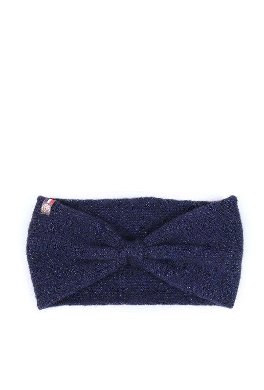 Bandeau Natacha Pailleté femme marine - Maison Bonnefoy