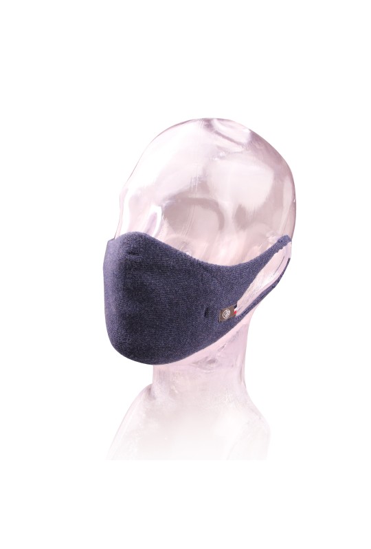 Masque en tissu catégorie 1 mixte marine - Maison Bonnefoy
