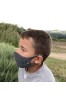 Masque en tissu catégorie 1 mixte gris - Maison Bonnefoy