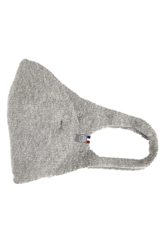 Masque en tissu catégorie 1 mixte gris - Maison Bonnefoy