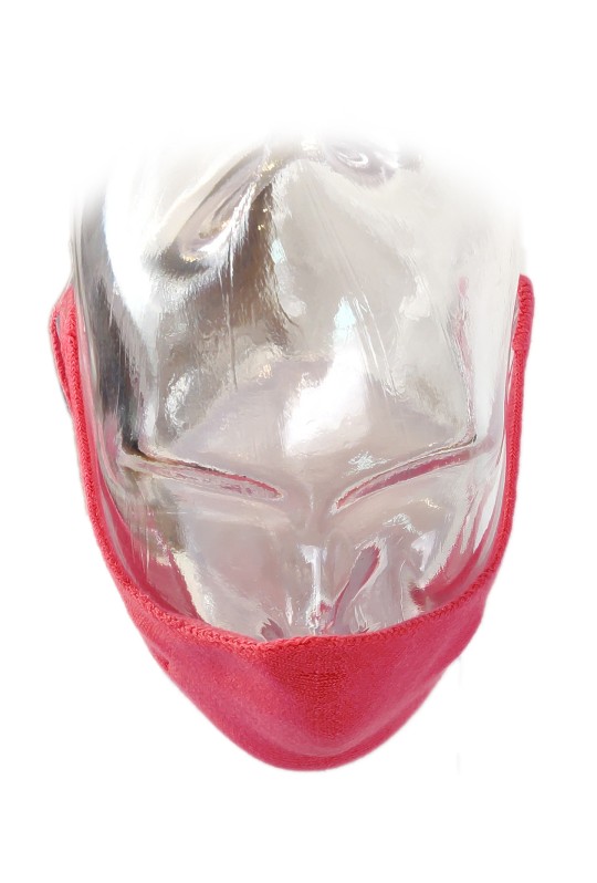 Masque en tissu catégorie 1 mixte rose foncé - Maison Bonnefoy