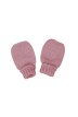 Moufles de naissance Perinne Laine  mixte rose - maison Bonnefoy