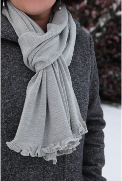 Bonnet Perinne Craie Pompon