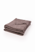 Plaid Vannes 100% recyclé marron - Maison Bonnefoy