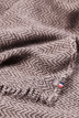 Plaid Vannes 100% recyclé marron - Maison Bonnefoy