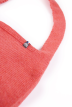 Sac Olivia en maille en matière recyclée corail - Maison Bonnefoy