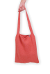 Sac Olivia en maille en matière recyclée corail - Maison Bonnefoy
