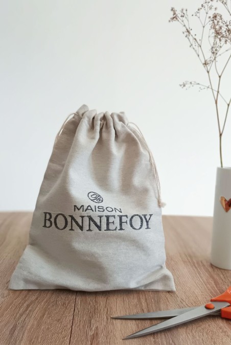 Pochon en tissu Maison...