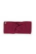 Bandeau Paule Cachemire femme bordeaux - Maison Bonnefoy