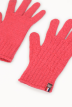 Gants tactiles Daniel laine mérinos femme corail - Maison Bonnefoy
