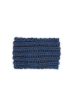 Bandeau Colombe Laine grosse maille femme marine - Maison Bonnefoy