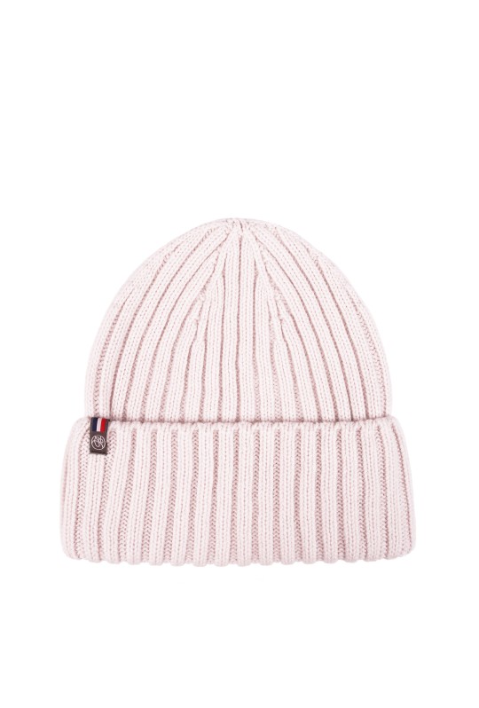 Bonnet Jacques cachemire femme rose clair - Maison Bonnefoy Bonnet Jacques cachemire femme rose clair - Maison Bonnefoy