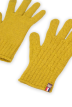 Gants tactiles Daniel laine mérinos femme jaune - Maison Bonnefoy