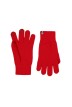 Gants tactiles Perinne laine mérinos femme rouge - Maison Bonnefoy