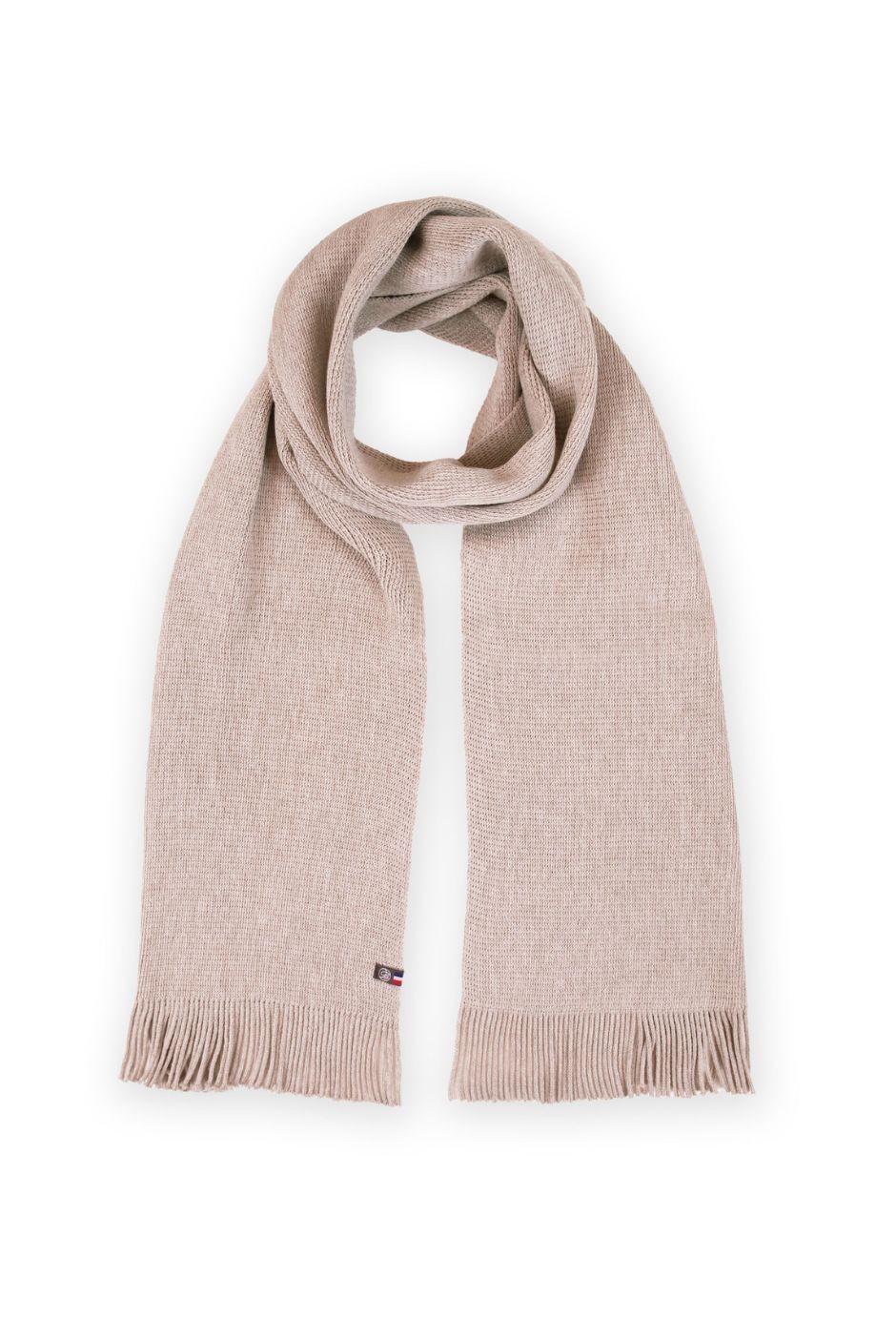 Echarpe Elie Laine femme beige - Maison Bonnefoy