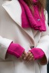 Mitaines Natacha Pailleté femme fuchsia - Maison Bonnefoy