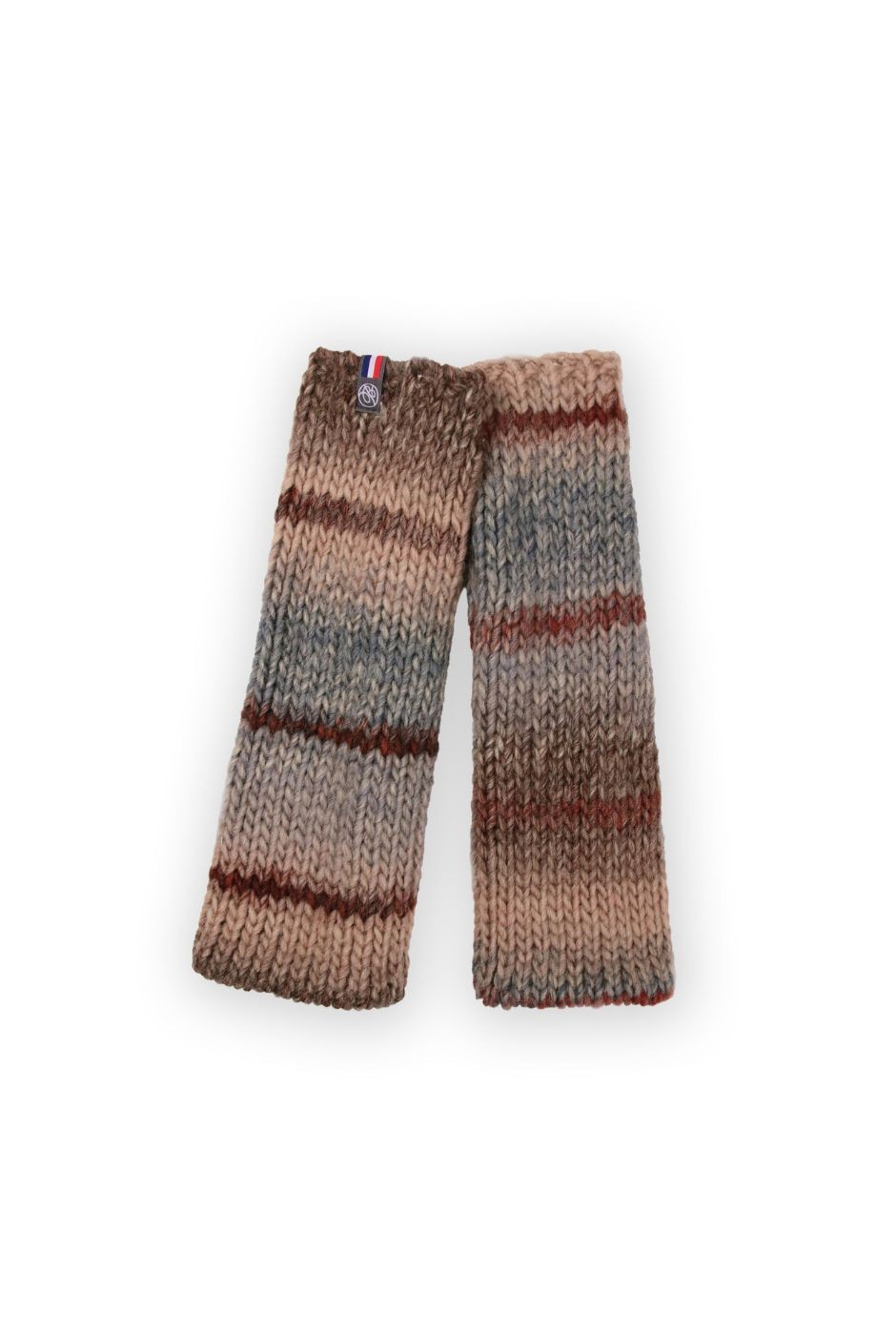 Mitaines Rafael Laine femme dégradé marron - Maison Bonnefoy