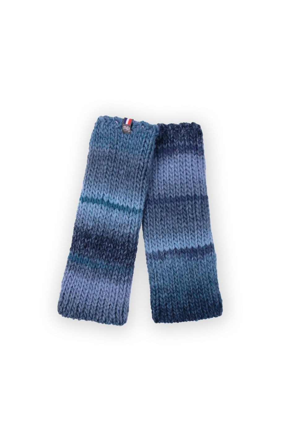 Mitaines Rafael Laine femme dégradé bleu - Maison Bonnefoy