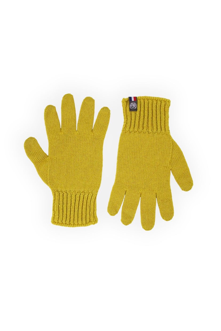 Gants enfant Perinne Laine mixte jaune - Maison Bonnefoy