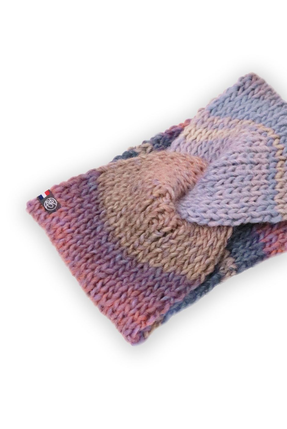 Bandeau Rafael Laine femme dégradé violet - Maison Bonnefoy