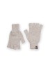 Mitaines Claire Laine mérinos femme beige - maison Bonnefoy