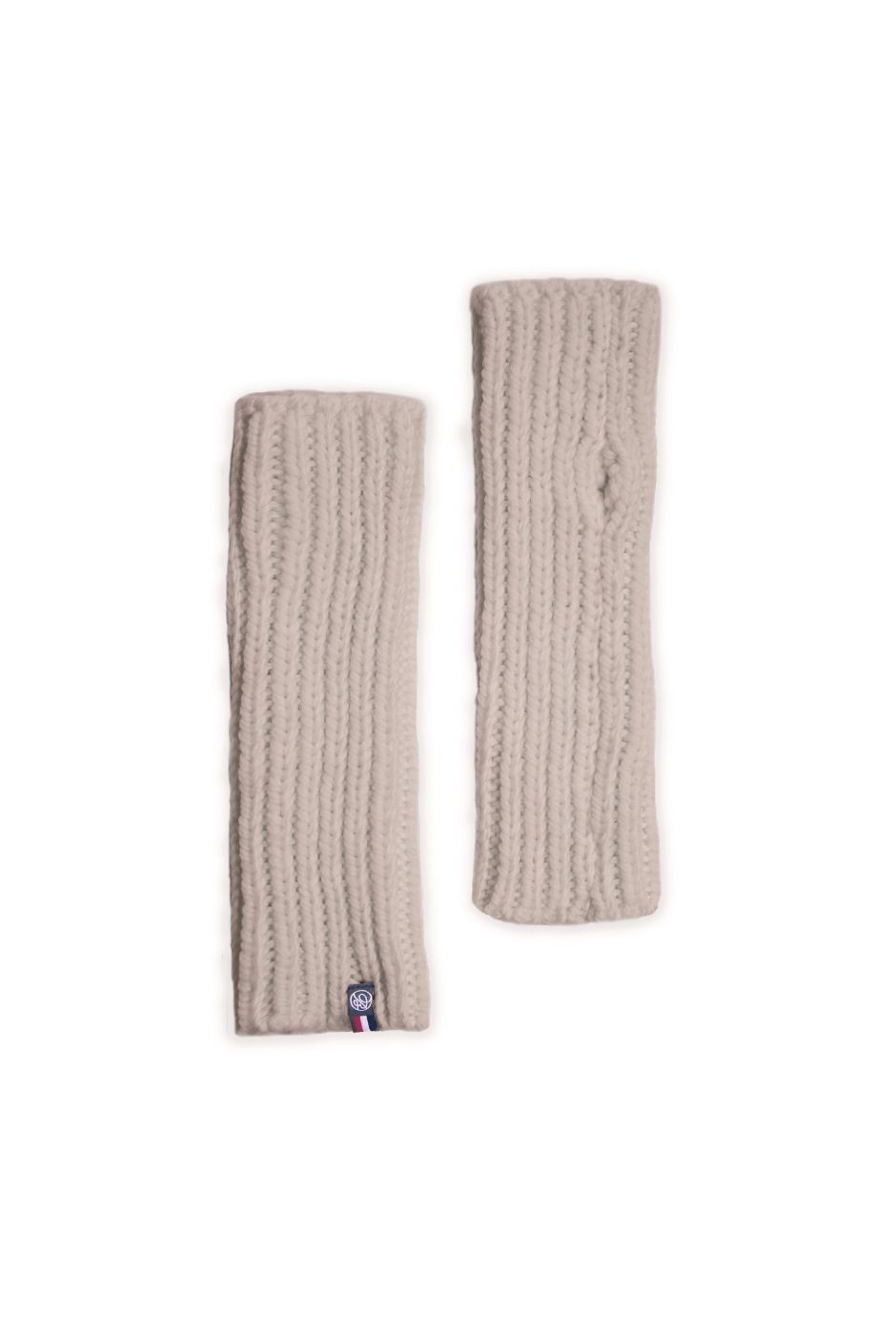 Mitaines Claire Laine mérinos femme beige  - maison Bonnefoy