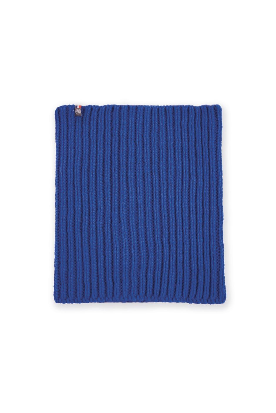 Tour de cou Claire Laine mérinos femme  bleu - Maison Bonnefoy