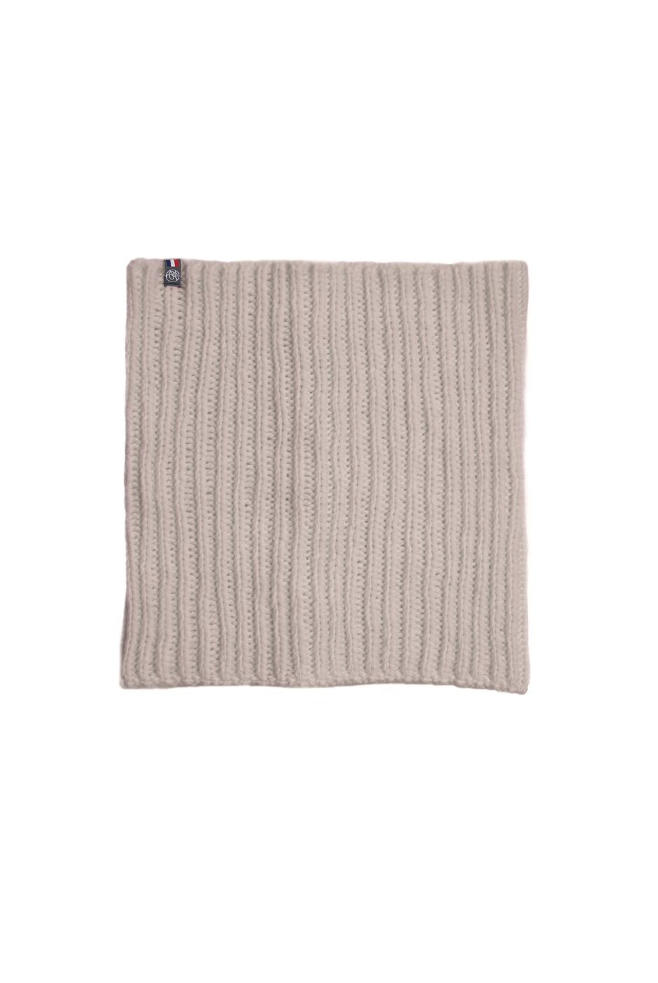 Tour de cou Claire Laine mérinos femme  beige - Maison Bonnefoy