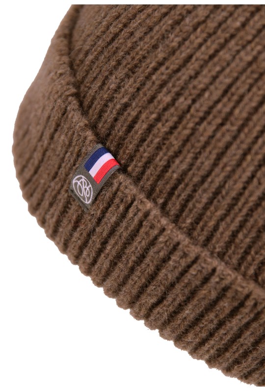Miki Docker Patrice Laine mixte marron - Maison Bonnefoy