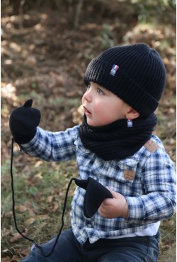 Organic Beanie Jasmin - Burgundy