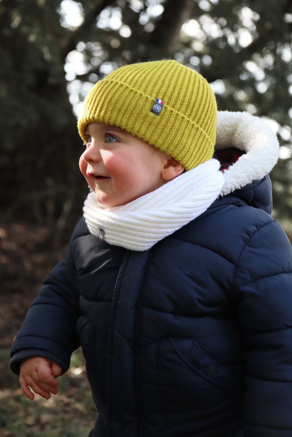 Bonnet en maille de coton bio pour Homme ou Femme