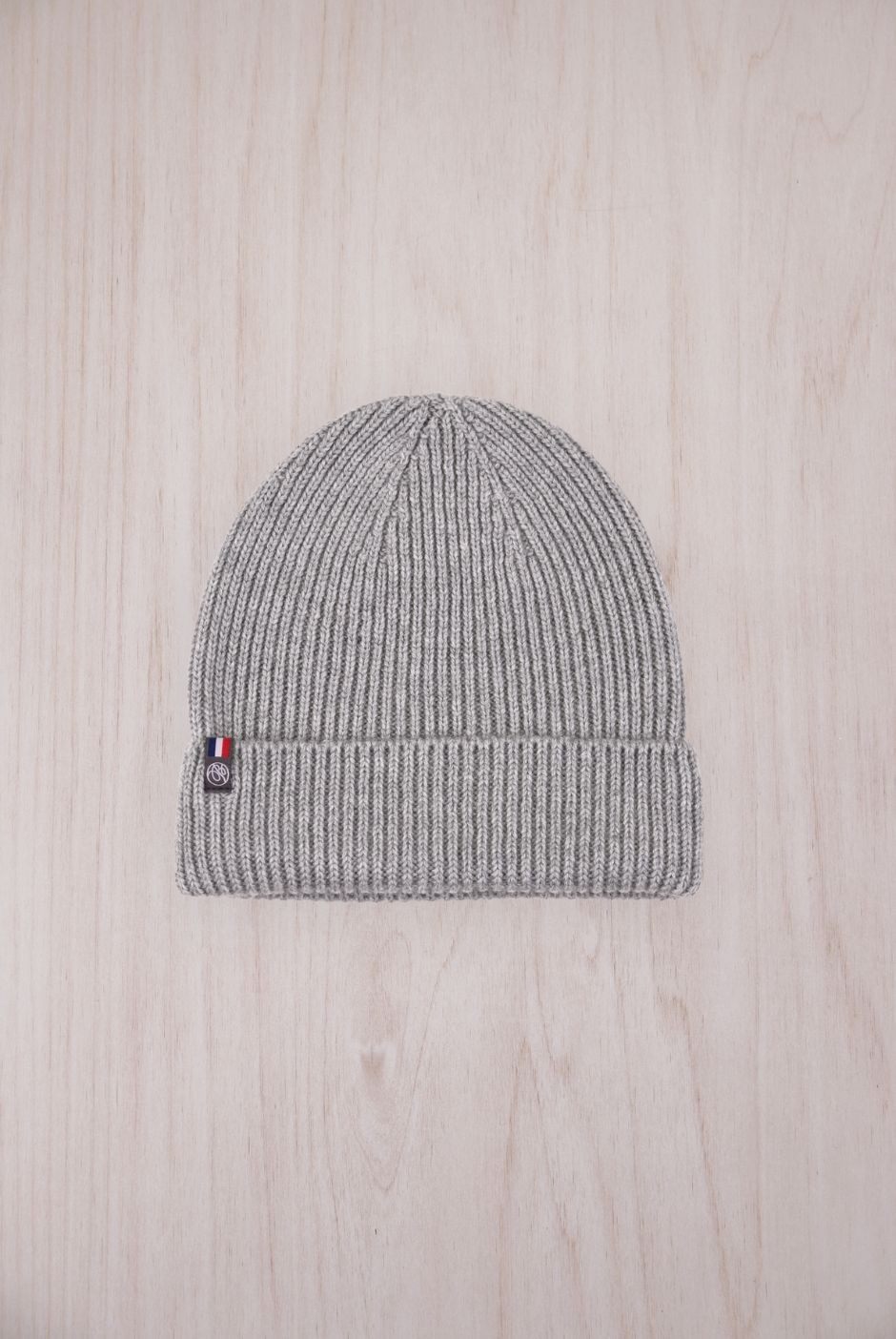 Bonnet Perinne enfant Laine mixte gris - Maison Bonnefoy