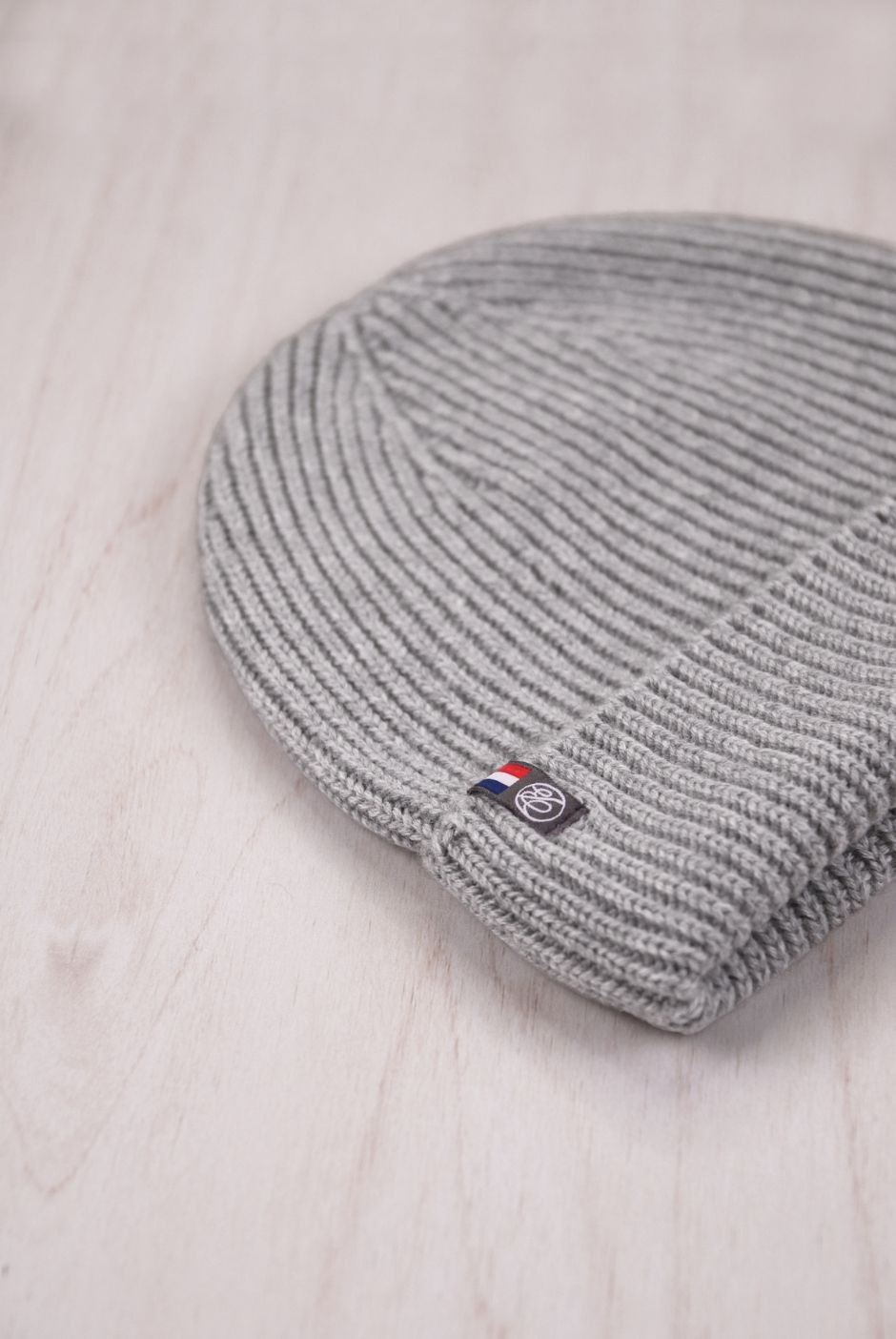 Bonnet Perinne enfant Laine mixte gris - Maison Bonnefoy