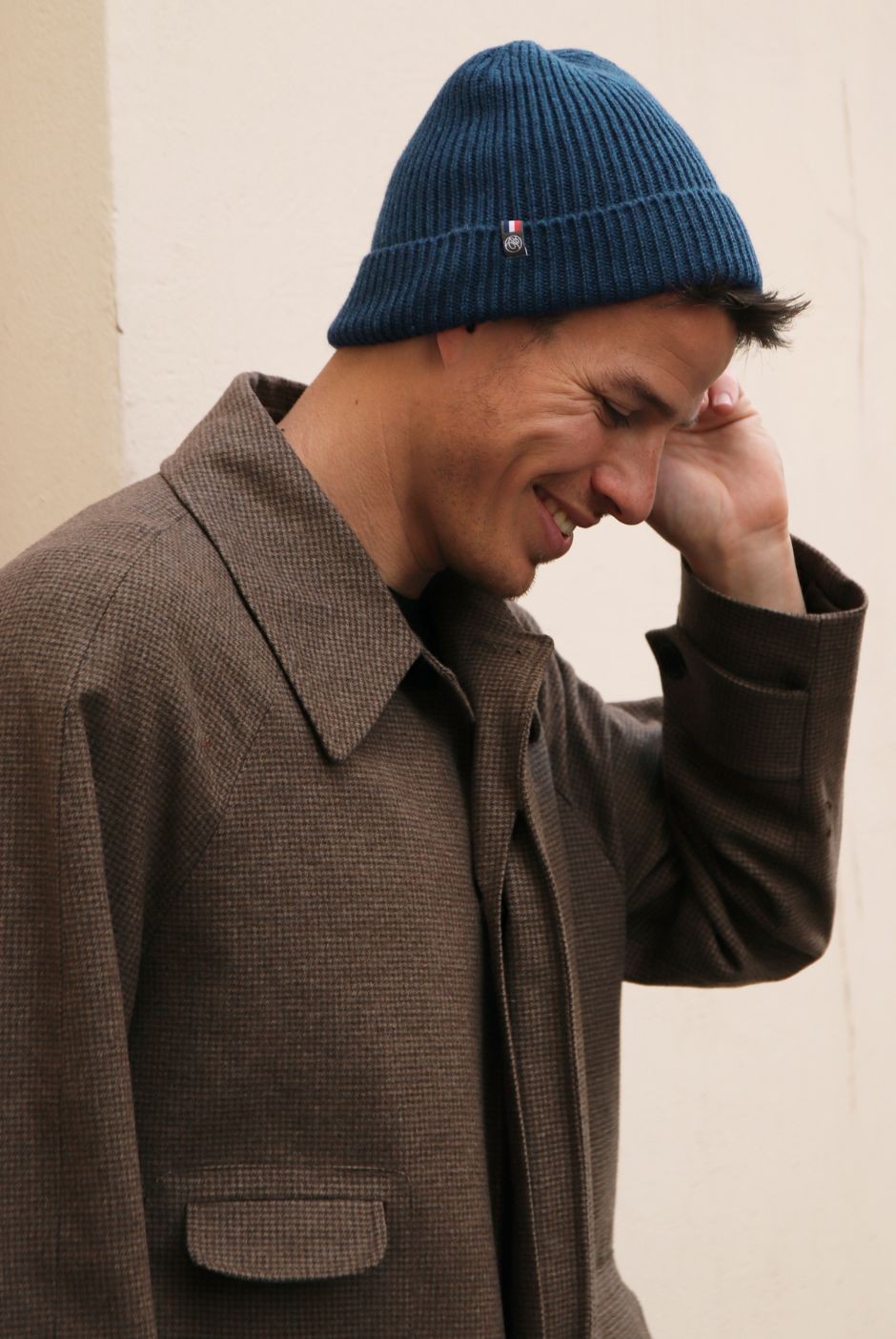 Beanie Rafael - Green/Cherry