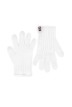 Gants tactiles Daniel laine mérinos femme blanc - Maison Bonnefoy