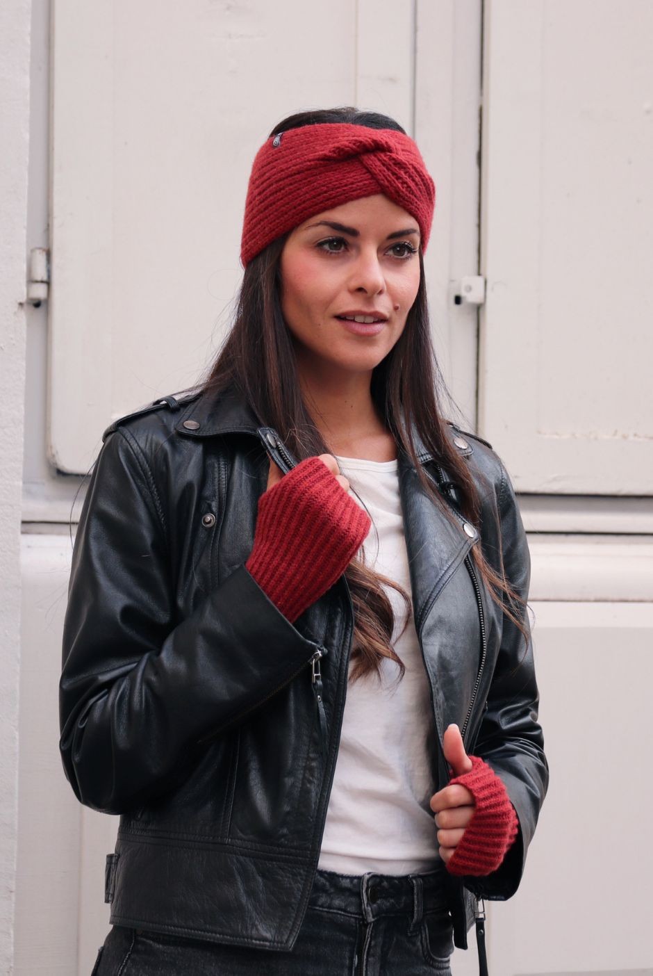 Bandeau Patrice Laine femme bordeaux  - Maison Bonnefoy