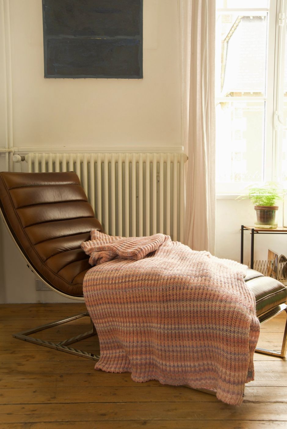 Plaid en laine Bayonne multicolore - Maison Bonnefoy