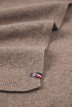 Poncho Paule en cachemire femme marron - Maison Bonnefoy