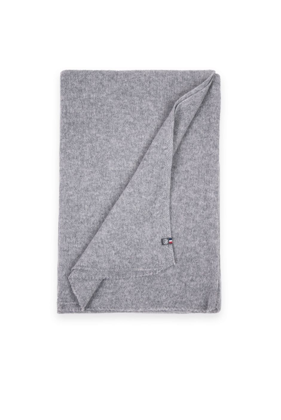 Poncho Paule en cachemire femme gris - Maison Bonnefoy