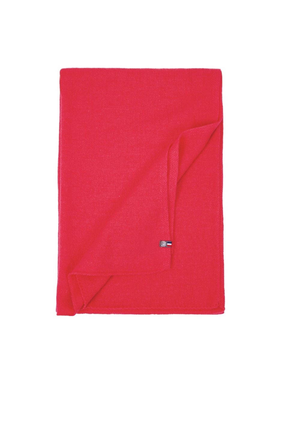 Poncho Paule en cachemire femme fuchsia - Maison Bonnefoy