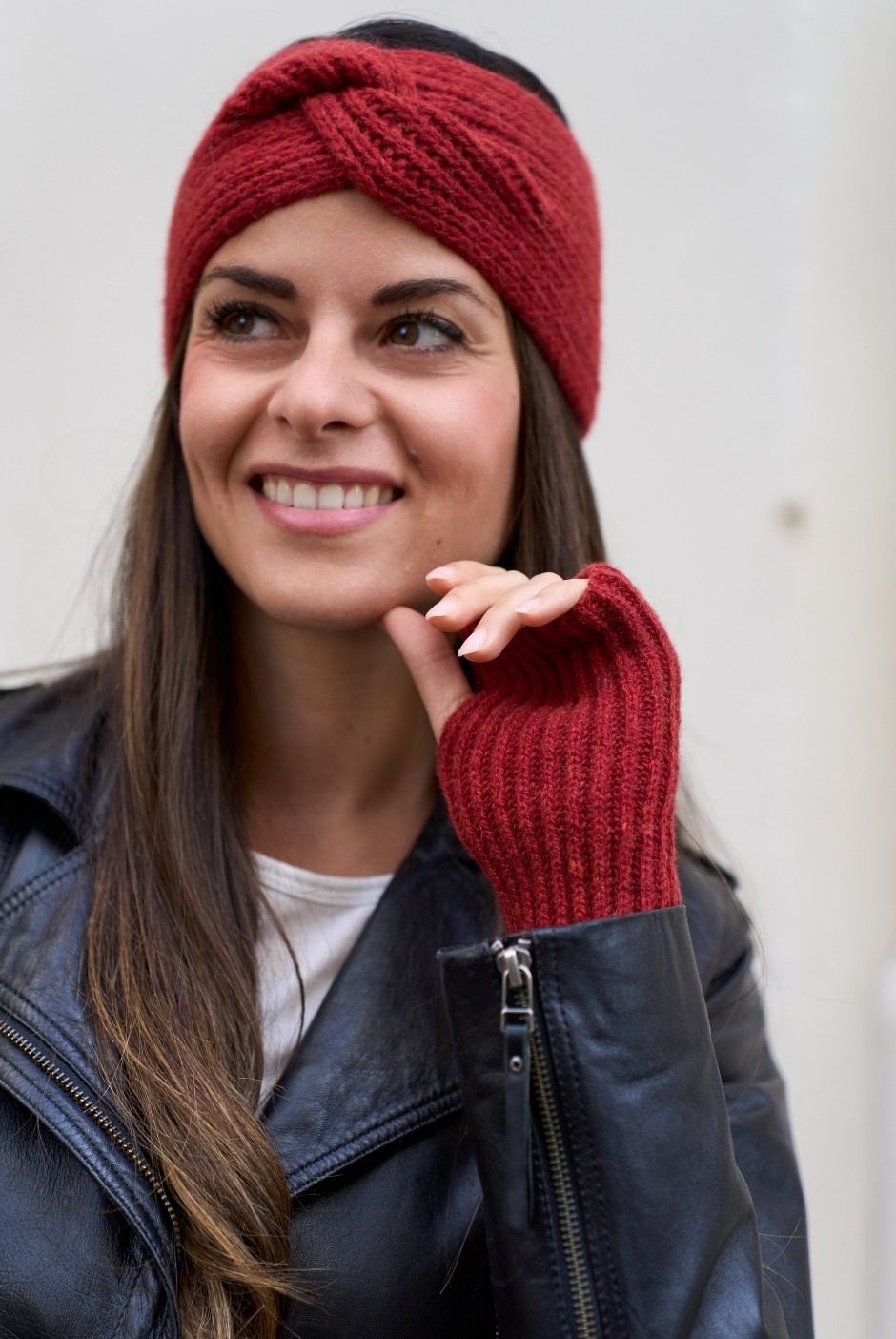 Bandeau Patrice Laine femme bordeaux  - Maison Bonnefoy