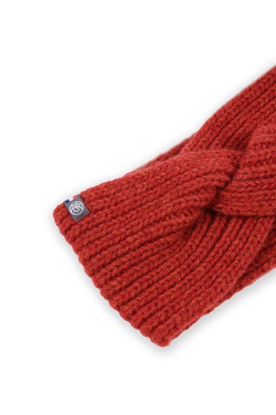 Bandeau Patrice Laine femme bordeaux  - Maison Bonnefoy
